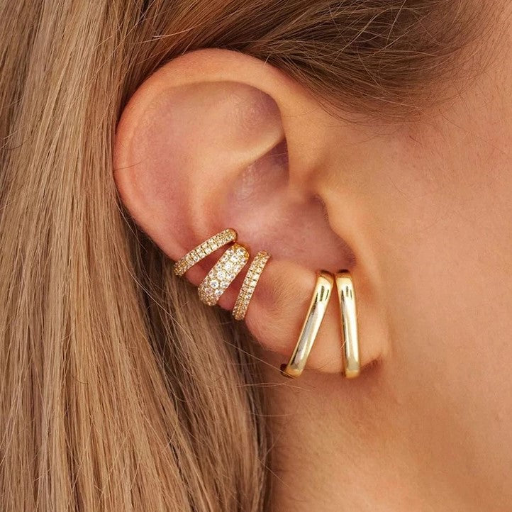 Golden Jacket Earrings