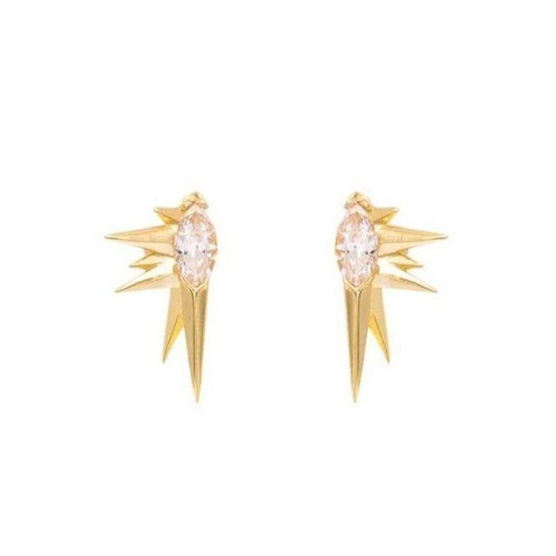 Geo Angel Earrings