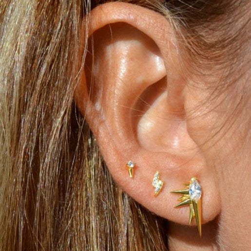 Geo Angel Earrings