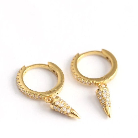 French Cone Huggies / Gold