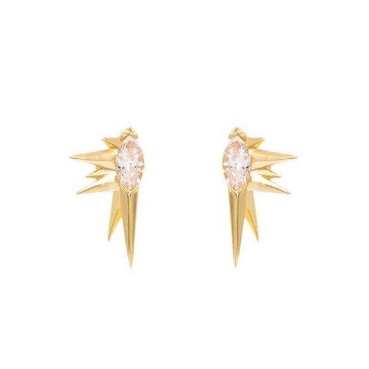 Geo Angel Earrings